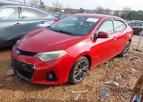 2014 Toyota Corolla S Plus from USA, damaged, VIN 2T1BURHE4EC204606